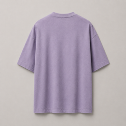 RENDER Lavender Oversized Drop Shoulder T-Shirt