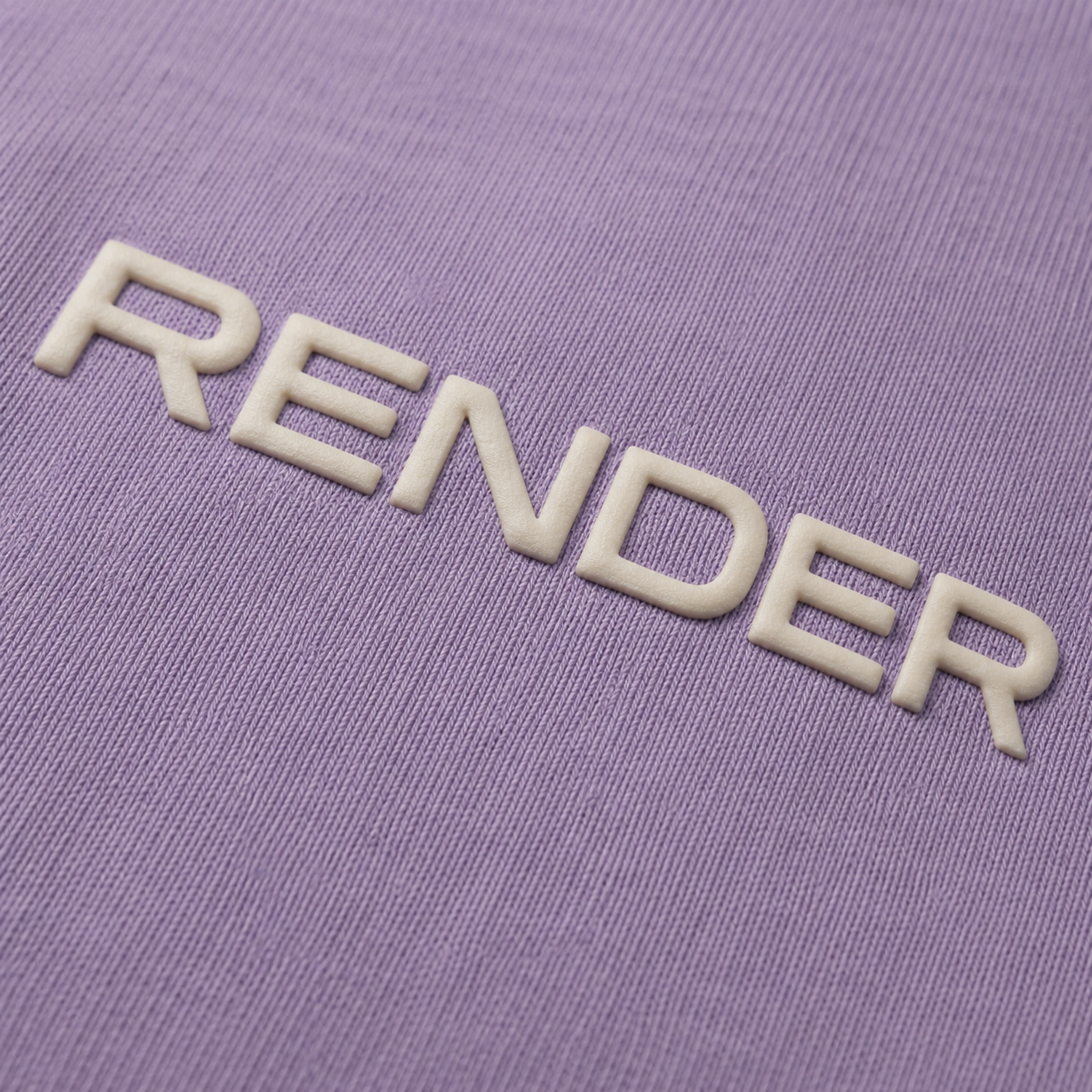 RENDER Lavender Oversized Drop Shoulder T-Shirt