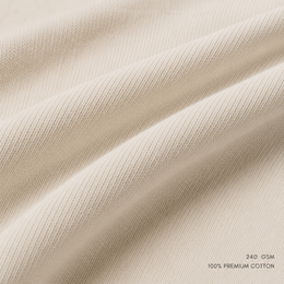 RENDER Ivory Oversized Drop Shoulder T-Shirt