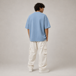 RENDER Skyline Blue Oversized T-Shirt