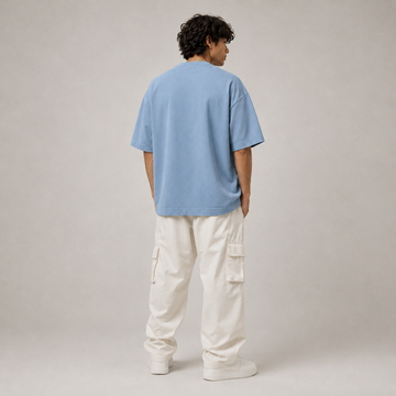 RENDER Skyline Blue Oversized T-Shirt
