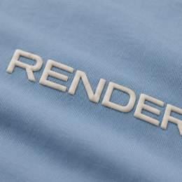 RENDER Skyline Blue Oversized T-Shirt