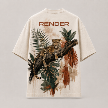 RENDER Wild Origin Oversized Tee – Ivory