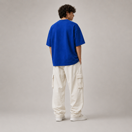 RENDER Royal Blue Heavyweight Oversized T-Shirt