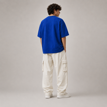 RENDER Royal Blue Heavyweight Oversized T-Shirt