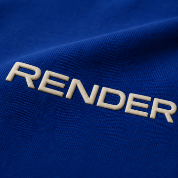 RENDER Royal Blue Heavyweight Oversized T-Shirt