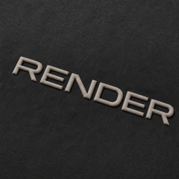 RENDER Charcoal Black Oversized Drop Shoulder T-Shirt