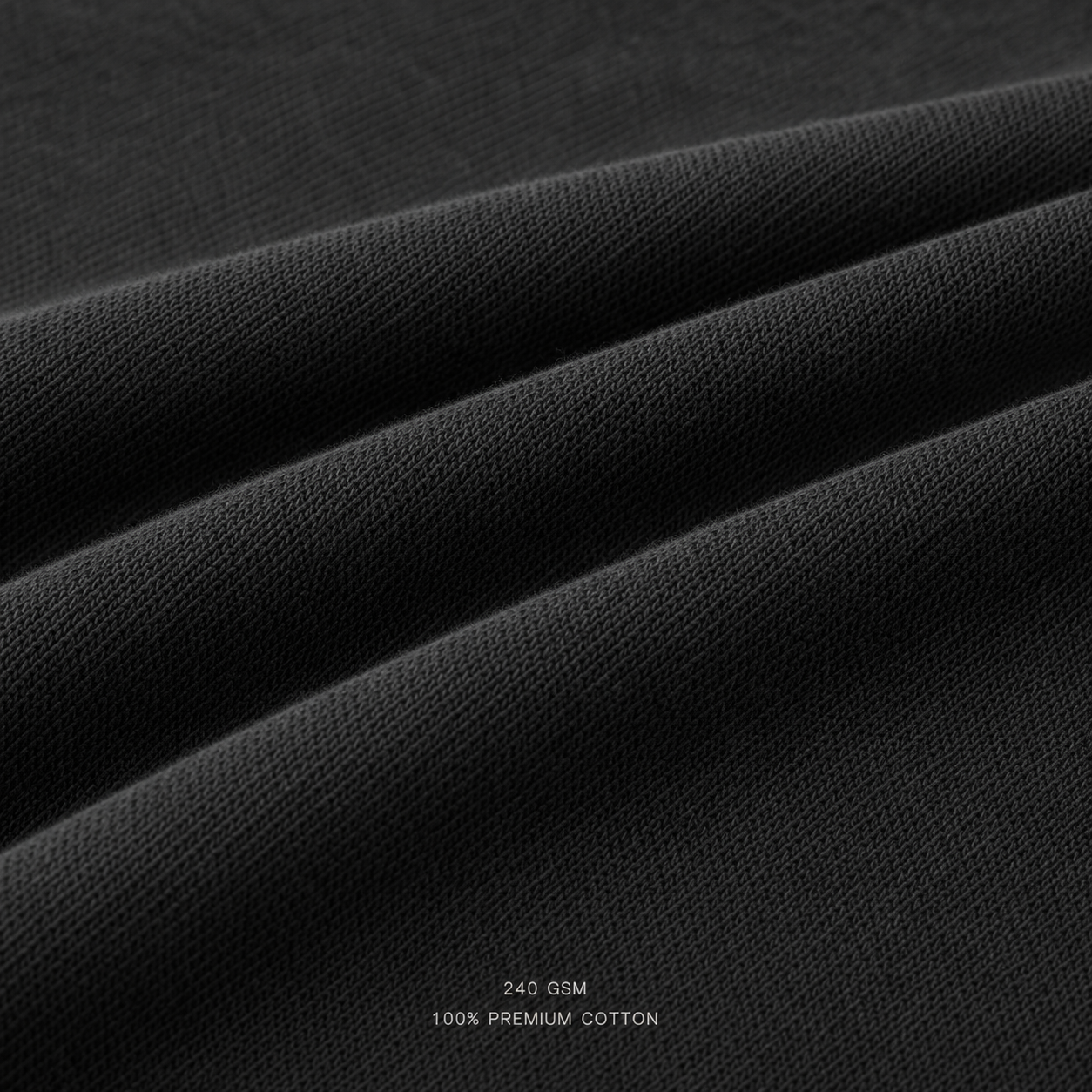 RENDER Charcoal Black Oversized Drop Shoulder T-Shirt