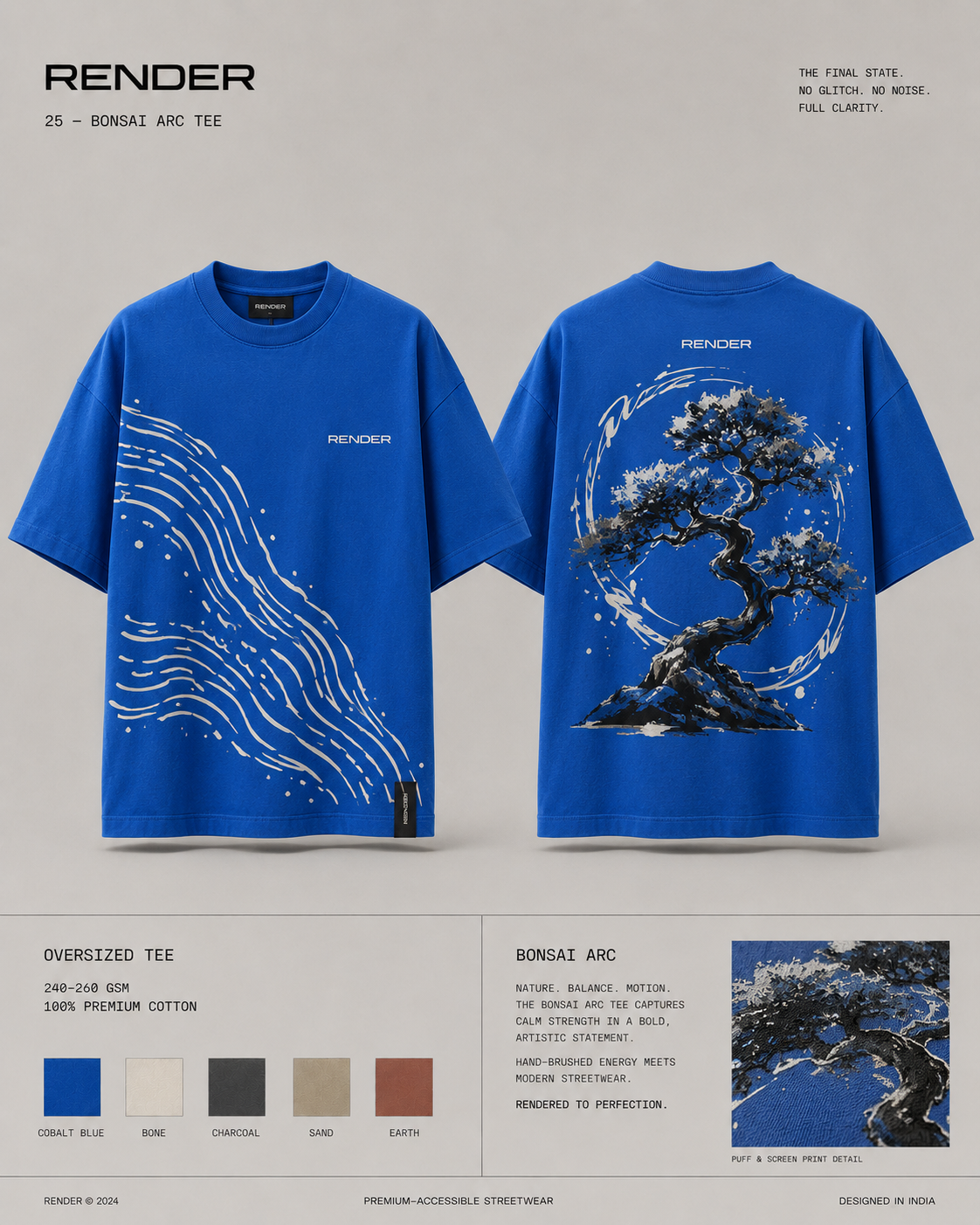 Bonsai Arc Cobalt Blue